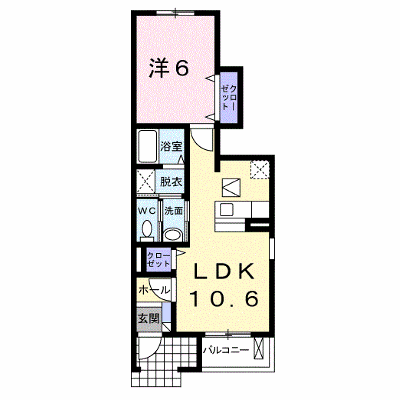 グリシーナ 104【管理NO：1-014657101-01040】 ★家具家電は申し込み後に搬入します★ ★2026年09月上旬入居可能★の物件画像