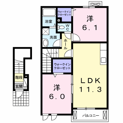 ベルメゾンＣ 202【管理NO：1-018832103-02020】 ★家具家電は申し込み後に搬入します★ ★2026年09月中旬入居可能★の物件画像