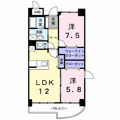 ハイエスト　クレディア 401【管理NO：1-013148801-04010】 ★家具家電は申し込み後に搬入します★ ★2026年08月下旬入居可能★の物件画像