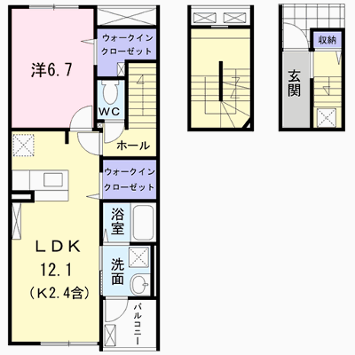 メゾンエレガンテ 304【管理NO：1-026196101-03040】 ★家具家電は申し込み後に搬入します 2026年08月下旬入居可能の物件画像