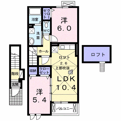 ルミエール 202【管理NO：1-019273001-02020】 ★家具家電は申し込み後に搬入します★ ★2026年08月中旬入居可能★の物件画像