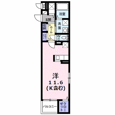 アルヴィータ 201【管理NO：1-022011601-02010】 ★家具家電は申し込み後に搬入します★の物件画像