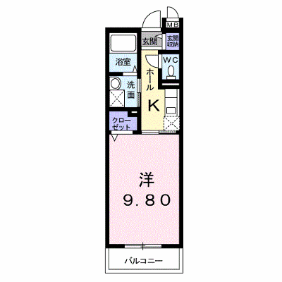 ラフィーネＦ 102【管理NO：1-013300401-01020】 ★家具家電は申し込み後に搬入します★ ★2026年09月中旬入居可能★の物件画像