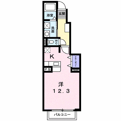 プリムローズトモ　Ａ 102【管理NO：1-013505601-01020】 ★家具家電は申し込み後に搬入します★ ★2026年09月中旬入居可能★の物件画像