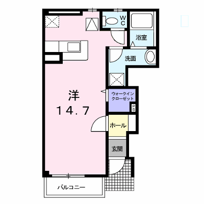 パークサイド井田 103【管理NO：1-013447101-01030】 ★家具家電は申し込み後に搬入します★ ★2026年08月下旬入居可能★の物件画像