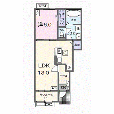 ネオ岐南Ｂ 102【管理NO：1-026724502-01020】 ★家具家電は申し込み後に搬入します 2026年08月上旬入居可能の物件画像