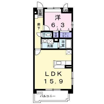 サウスヒルズ緑Ｃ 108【管理NO：1-013143301-01070】 ★家具家電は申し込み後に搬入します 2026年09月下旬入居可能の物件画像