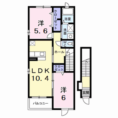 サニーヒルズＭ・Ｍ 201【管理NO：1-015098901-02010】 ★家具家電は申し込み後に搬入します 2026年09月中旬入居可能の物件画像