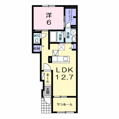 ヴィラ・モンセラート 103【管理NO：1-020771501-01030】 ★家具家電は申し込み後に搬入します★ ★2026年08月下旬入居可能★の物件画像