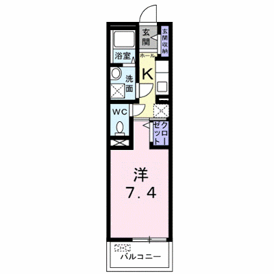プラシ－ド桜 303【管理NO：1-017511901-03030】 ★家具家電は申し込み後に搬入します★ ★2026年09月中旬入居可能★の物件画像