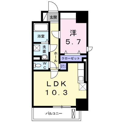 ベルフィオーレ 701【管理NO：1-020737101-07010】 ★家具家電は申し込み後に搬入します★ ★2026年09月中旬入居可能★の物件画像