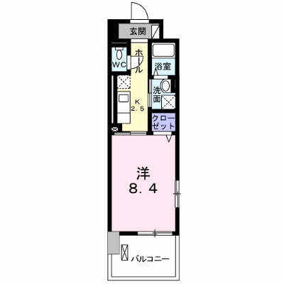 ラ・ロゼベールⅡ 401【管理NO：1-017165701-04010】 ★家具家電は申し込み後に搬入します★ ★2026年09月中旬入居可能★の物件画像