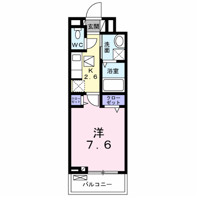 シャルモン深野　Ｅａｓｔ 102【管理NO：1-027213201-01020】 ★家具家電は申し込み後に搬入します★ ★2026年09月下旬入居可能★の物件画像