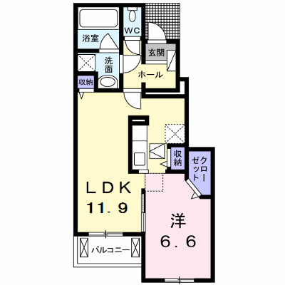 プランドールＢ 102【管理NO：1-022901102-01020】 ★家具家電は申し込み後に搬入します★ ★2026年09月中旬入居可能★の物件画像