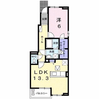クレール　ハピネスＡ 101【管理NO：1-022214601-01010】 ★家具家電は申し込み後に搬入します★ ★2026年09月上旬入居可能★の物件画像