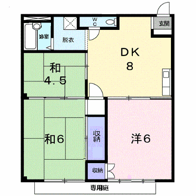 シティハイツ池田 202【管理NO：1-001002001-02020】 ★家具家電は申し込み後に搬入します★ ★2026年09月中旬入居可能★の物件画像