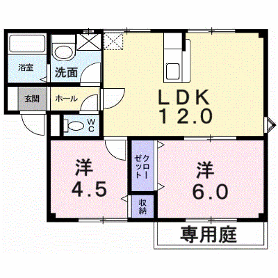 パルシャス野本　Ⅰ 102【管理NO：1-006422601-01020】 ★家具家電は申し込み後に搬入します★の物件画像