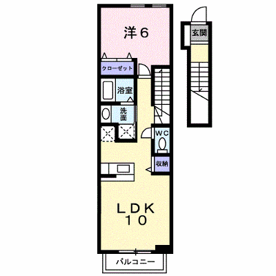 トライアン・ファント　Ｂ 203【管理NO：1-013171402-02030】 ★家具家電は申し込み後に搬入します★ ★2026年09月中旬入居可能★の物件画像
