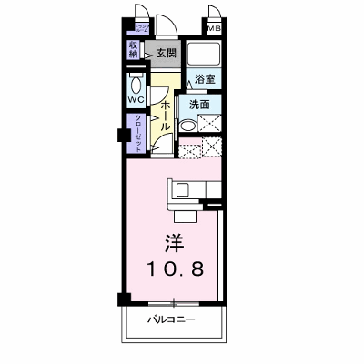 セレーノ・Ｂ 102【管理NO：1-011939901-01020】 ★家具家電は申し込み後に搬入します★ ★2026年10月上旬入居可能★の物件画像