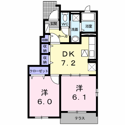 ラゾーナ・Ｍ 101【管理NO：1-016893001-01010】 ★家具家電は申し込み後に搬入します★ ★2026年09月中旬入居可能★の物件画像