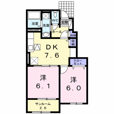 サンリットガーデンＣ 104【管理NO：1-020558101-01040】 ★家具家電は申し込み後に搬入します★の物件画像