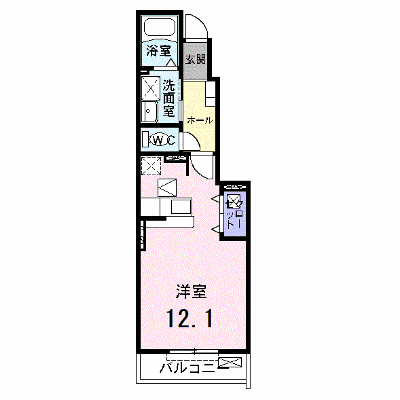 プロムナード神領 103【管理NO：1-014493301-01030】 ★家具家電は申し込み後に搬入します★ ★2026年09月中旬入居可能★の物件画像