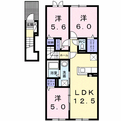トアリス 201【管理NO：1-027020201-02010】 ★家具家電は申し込み後に搬入します★ ★2026年09月中旬入居可能★の物件画像