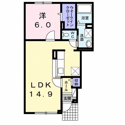 モデルノ　ポテーレⅢ 101【管理NO：1-021488202-01010】 ★家具家電は申し込み後に搬入します★ ★2026年11月下旬入居可能★の物件画像
