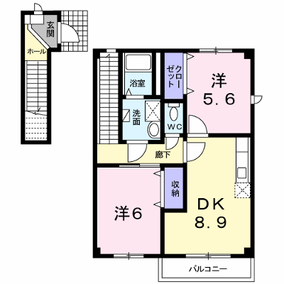 メゾン　シエロ 201【管理NO：1-012831301-02010】 ★家具家電は申し込み後に搬入します★の物件画像