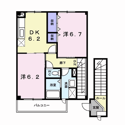 ニューシティ藤澤 204【管理NO：1-007669601-02040】 ★家具家電は申し込み後に搬入します★ ★2026年09月中旬入居可能★の物件画像