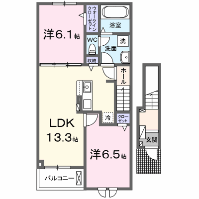 モハラ 202【管理NO：1-027665901-02020】 ★家具家電は申し込み後に搬入します★ ★2026年10月上旬入居可能★の物件画像
