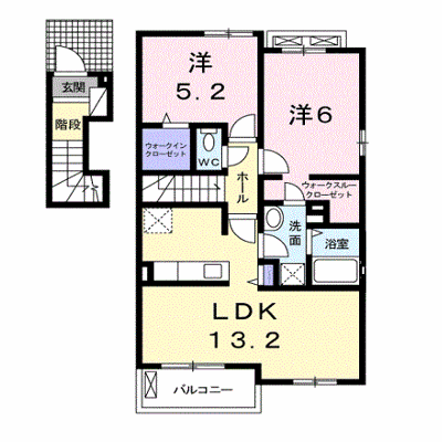 ブルーメンパルクⅠ 201【管理NO：1-022086601-02010】 ★家具家電は申し込み後に搬入します★ ★2026年09月中旬入居可能★の物件画像
