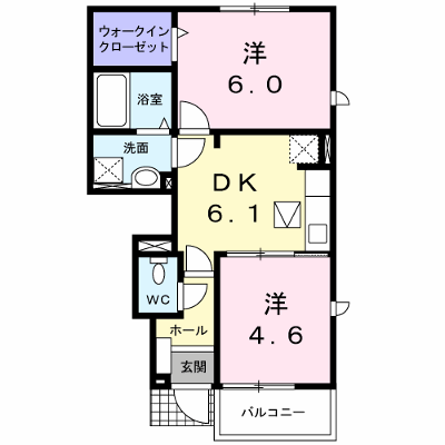 メゾン・カルム　Ｂ 103【管理NO：1-012907702-01030】 ★家具家電は申し込み後に搬入します★ ★2026年09月中旬入居可能★の物件画像