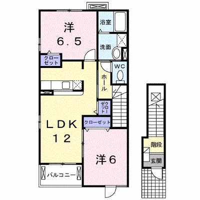スプリングガーデン 201【管理NO：1-013228101-02010】 ★家具家電は申し込み後に搬入します★の物件画像