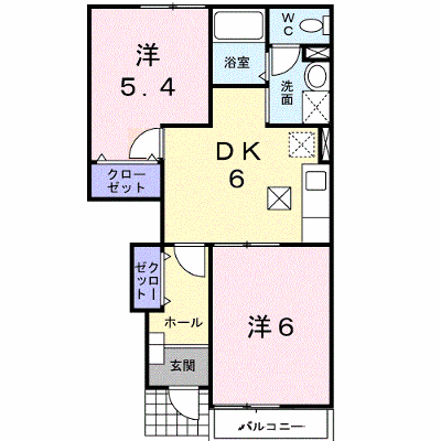 ノワメゾンＢ 102【管理NO：1-011173301-01020】 ★家具家電は申し込み後に搬入します★の物件画像