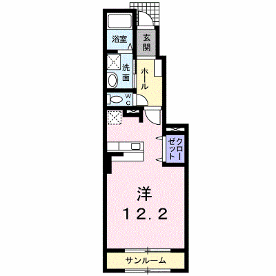 エアリーグレイス 102【管理NO：1-015467101-01020】 ★家具家電は申し込み後に搬入します★ ★2026年10月上旬入居可能★の物件画像