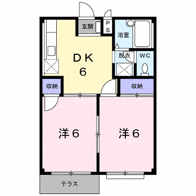 エルディム愛福Ａ 102【管理NO：1-003482601-01020】 ★家具家電は申し込み後に搬入します★の物件画像