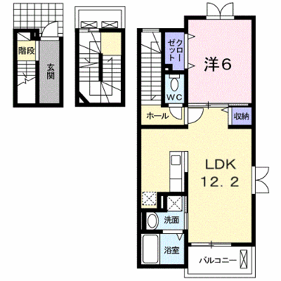 エレガントヒル参番館 301【管理NO：1-017262201-03010】 ★家具家電は申し込み後に搬入します 2026年08月下旬入居可能の物件画像