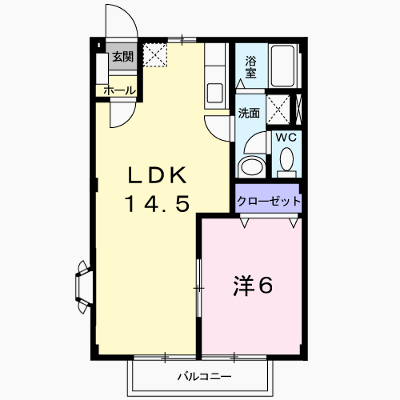 ニューシティテラカド 105【管理NO：1-003801001-01050】 ★家具家電は申し込み後に搬入します★ ★2026年09月中旬入居可能★の物件画像