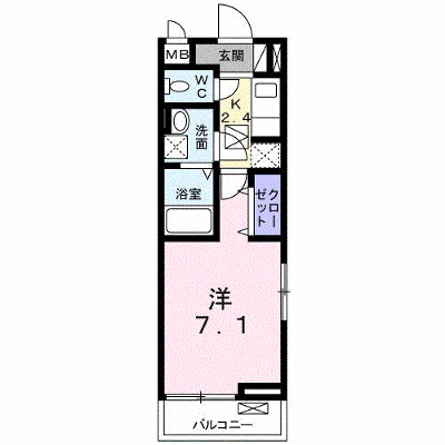 フェレスカーレ　戸頭 101【管理NO：1-022338201-01010】 ★家具家電は申し込み後に搬入します★ ★2026年09月下旬入居可能★の物件画像