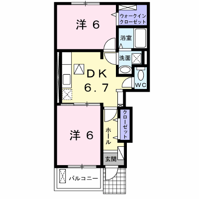 フォレストヴィラＢ 102【管理NO：1-017057502-01020】 ★家具家電は申し込み後に搬入します★ ★2026年09月上旬入居可能★の物件画像
