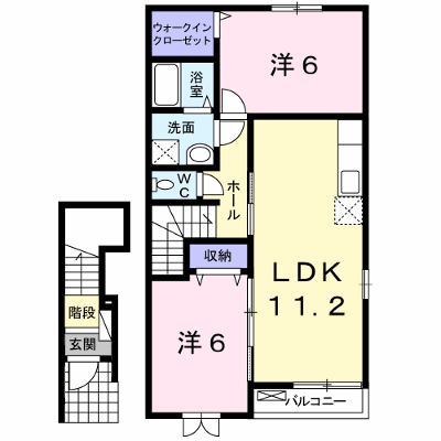 アリエッタ 203【管理NO：1-019346301-02030】 ★家具家電は申し込み後に搬入します★ ★2026年09月上旬入居可能★の物件画像