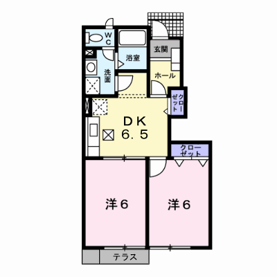 クリサンセマム 103【管理NO：1-010991701-01030】 ★家具家電は申し込み後に搬入します★の物件画像