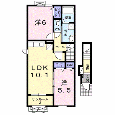 カーサ・アマーレＳＡＩＷＡＩⅠ 201【管理NO：1-018925101-02010】 ★家具家電は申し込み後に搬入します 2026年10月上旬入居可能の物件画像