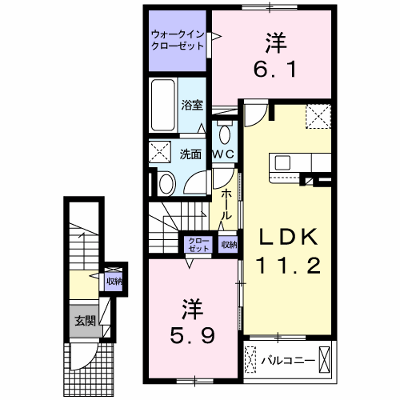 サンパティークＮＡＨＯ 203【管理NO：1-025893301-02030】 ★家具家電は申し込み後に搬入します 2026年08月上旬入居可能の物件画像