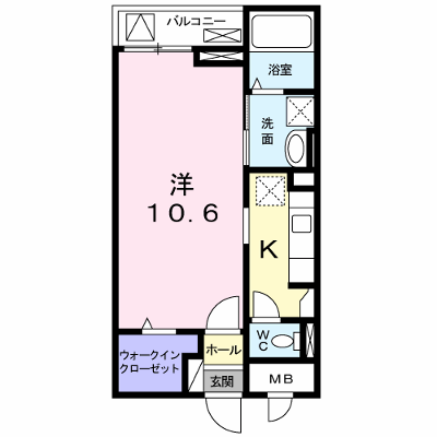 グレープハウス 101【管理NO：1-016725001-01010】 ★家具家電は申し込み後に搬入します★ ★2026年09月中旬入居可能★の物件画像