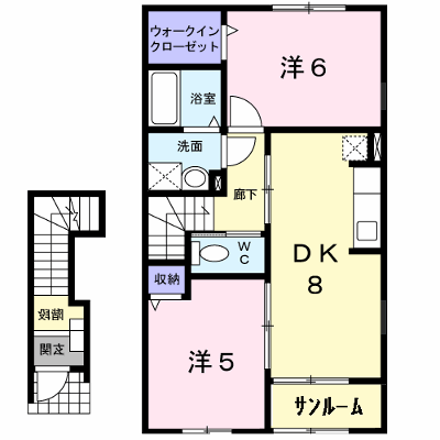 アンジュ・Ｍ 203【管理NO：1-016322801-02030】 ★家具家電は申し込み後に搬入します 2026年08月下旬入居可能の物件画像