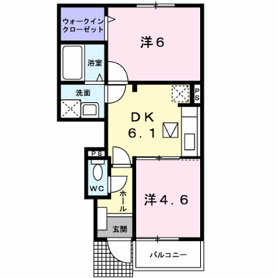 エリクシ－ル 103【管理NO：1-014667901-01030】 ★家具家電は申し込み後に搬入します 2026年09月中旬入居可能の物件画像