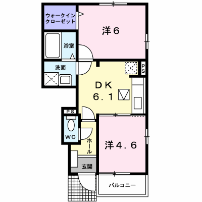 プロヴァンス木田　Ｂ 103【管理NO：1-015116302-01030】 ★家具家電は申し込み後に搬入します 2026年09月中旬入居可能の物件画像