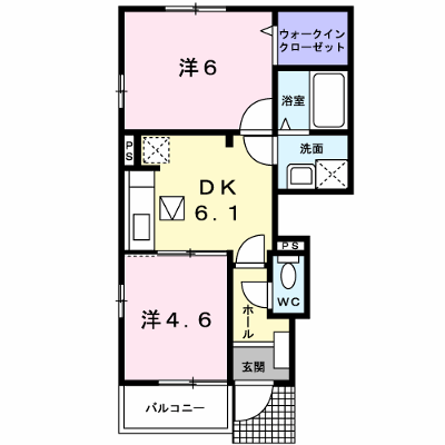 ドゥ・ドミール　Ｄ 101【管理NO：1-013957201-01010】 ★家具家電は申し込み後に搬入します 2026年08月下旬入居可能の物件画像